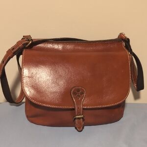 Patricia Nash Brown Crossbody Bag with Timeless Elegance